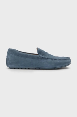Buty BOSS otwarte niebieskie Noel Mocc sdpeb (50541750-460)