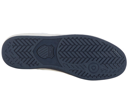 Wyprzedaż - Sneakersy męskie K-Swiss K-Varsity trampki buty sportowe białe (09075-130-M)