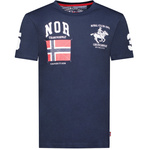 T-Shirt Geographical Norway JEQUESTRE MEN 254 granatowy męska (SY1305H/GN-Navy)