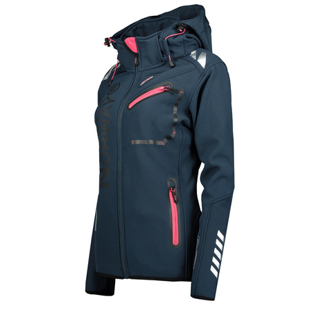 Kurtka sportowa damska Geographical Norway Reine S-2XL LADY 068 granatowa (WW4714F/GN/WU8087F/Navy / Flashy pink)