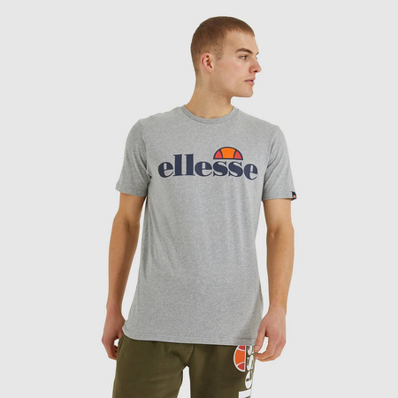 Koszulka na lato męska Ellesse SL Prado T-Shirt Grey sportowa szary (SHC07405-112)