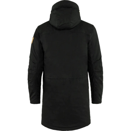 Kurtka wełniana ocieplana męska Fjällräven Singi Wool Padded Parka M Black (F81919-550)