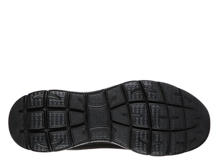 Buty sportowe męskie Skechers Summits Brisbane Black sneakersy czarne (232057-BBK)