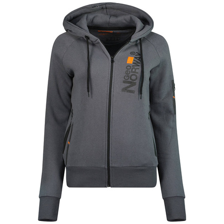 Bluza damska Geographical Norway Fabuleuse EO Lady 100 GRIS FONCÉ (WU5303F/GNO-DARK GREY)