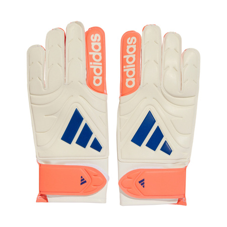 Rękawice bramkarskie adidas Copa Glove Club biało-pomarańczowe (JN5339)