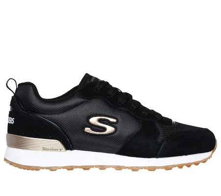 Sneakersy damskie Skechers OG 85 Gold'n Gurl buty sportowe czarne (111-BLK)