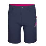 Szorty softshellowe dziecięce dla chłopca/dziewczynki Trollkids Kids Haugesund Shorts navy/magenta (330-114)