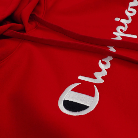 Bluza męska Champion Hooded czerwona (220253 RS054)