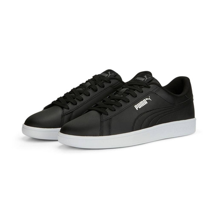 Wyprzedaż - Buty sportowe męskie Puma Smash 3.0 L czarne sneakersy (390987-02)