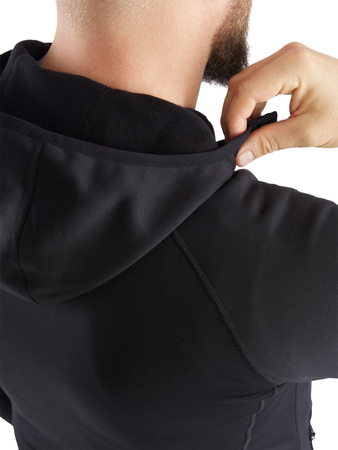 Wyprzedaż - Bluza sportowa męska Viking Jukon Hoodie Man czarna (730/23/0909/09)