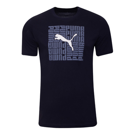 Koszulka Puma GRAPHIC BOX TEE Granatowy (68803116)