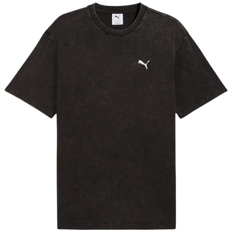 Koszulka męska Puma Ess Elevated Relaxed Wash Tee czarna (688048 01)