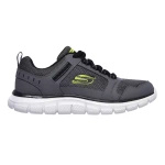 Buty treningowe męskie Skechers Track Knockhill szare (232001-CCBK)
