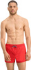 Wyprzedaż - Spodenki plażowe męskie kąpielowe Puma Swim Men Short Length Swim Shorts 1P czerwone (907658-02)