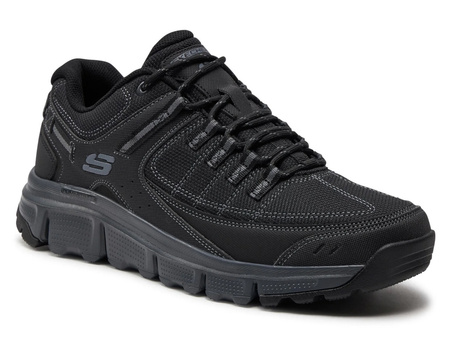 Buty sportowe męskie Skechers SUMMITS AT UPPER DRAFT Memory-Foam czarne (237620BKCC)