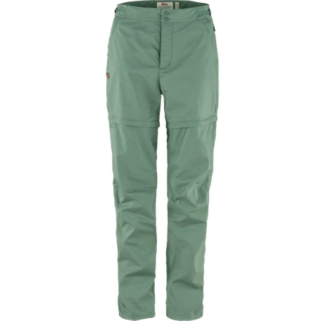 Spodnie damskie Fjällräven Abisko Hike Zip-off Trs W Patina Green (F14200169-614)