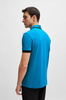 Koszulka Polo męska BOSS Paddy 1 Turquoise/Aqua regular fit turkusowa (50512995-442)