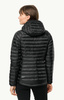 Kurtka zimowa damska Jack Wolfskin Passamani Down Hoody W z kapturem czarna (1207101_6000)