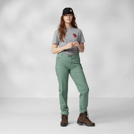 Spodnie damskie Fjällräven High Coast Trail Trousers W Patina Green (F87091-614)