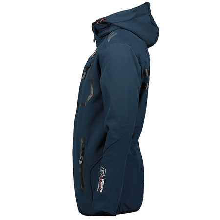 Kurtka męska Softshell Geographical Norway ROYAUTE NAVY-BLACK MEN softshell granatowa (WX2626H-GN-NAVYBLACK)