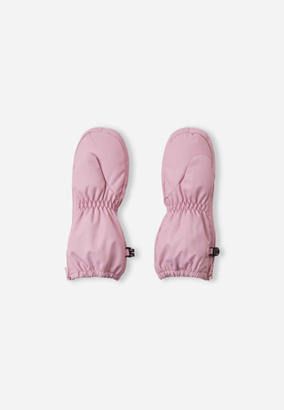 Wyprzedaż - Rękawiczki zimowe dziecięce Reima Mittens (woven). Tassu Grey Pink  Age 1 Toddler Unisex wodoodporne różowe (5300115A-4500)
