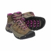 Wyprzedaż - Buty trekkingowe damskie Keen Targhee III MID WP skórzane wodoodporne brązowe (KE-1018178)