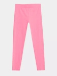 Legginsy dziecięce 4F pink (4FJSS23TTIGF039-56S)