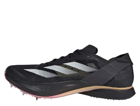 Kolce do biegania adidas Adizero Avanti U Czarno-Pomarańczowe (IG9910)