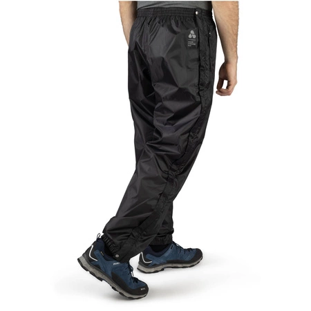 Spodnie wodoodporne męskie Viking Rainier Full Zip Man z rozpinaną nogawką outdoorowe czarne (900/25/9091/0900)