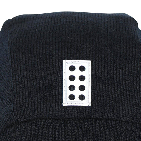 Wyprzedaż - Kominiarka narciarska dziecięca czarna Lego Wear Balaclava Lwaripo 705 (22939-995)