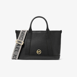 Torebka damska Michael Kors Luisa Small Pebbled BLACK czarna (30R4G99T1L)