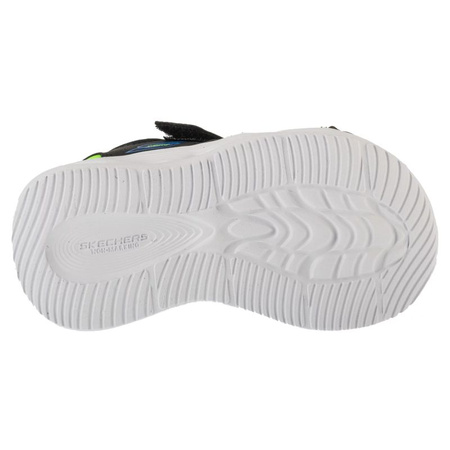 Skechers S-Lights: Sola Glow Sandal - Hyper-Coast 407033N-BKLM Czarne 22 (407033N-BKLM)