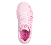 Buty sportowe dziewczęce Skechers Uno Lite Spread The Joy sneakersy różowe (314065L-LPMT)