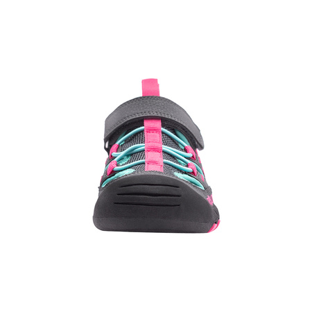 Sandały sportowe dziecięce dla chłopca/dziewczynki Trollkids Kids Kroksand Sandal anthracite/pink (266-607)