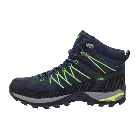 Wyprzedaż - Buty trekkingowe męskie CMP Rigel Mid Trekking granatowe trekkingi (3Q12947-51AK)