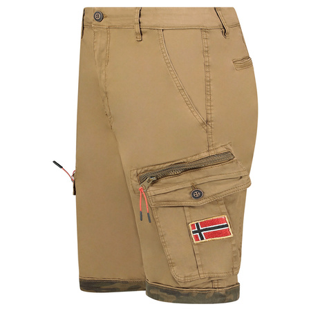 Bermudy Geographical Norway PARENTO KAKI DB MEN 317 khaki męska (SY1694H/GN-Kaki)