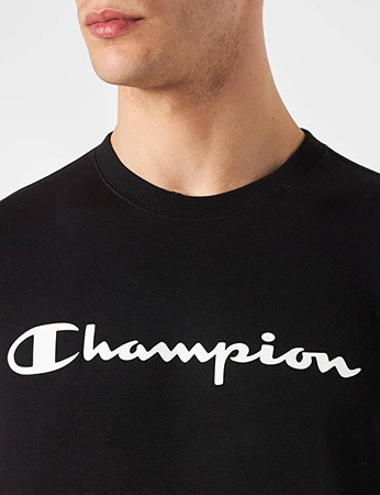 Wyprzedaż - Bluza młodzieżowa/dziecięca czarna Champion (305360 KK001)