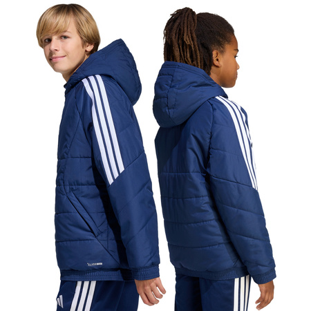 Kurtka dla dzieci adidas Tiro 26 Winter granatowa (KA8026)