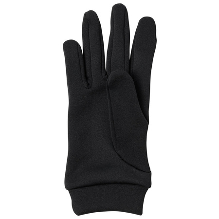 Rękawiczki zimowe unisex Odlo Gloves full finger STRETCHFLEECE LINER E kompatybilne z ekranem dotykowym sportowe czarne (762700/15000)