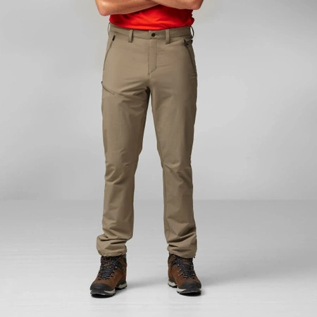 Spodnie męskie Fjällräven Abisko Trail Stretch Trousers M Suede Brown (F12200163-244)