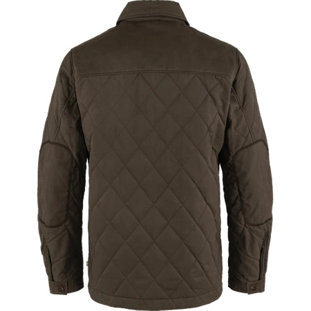 Kurtka puchowa ocieplana męska Fjällräven Övik Wool Padded Jacket M Dark Olive (F84127-633)