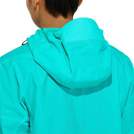 Kurtka Asics FujiTrail Jacket W Turkusowa