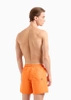 Wyprzedaż - Szorty kąpielowe męskie EA7 Emporio Armani 902000-4R736-20262 kąpielówki bokserki pomarańczowe ORANGE TIGER