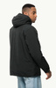 Wyprzedaż - Męska kurtka zimowa Jack Wolfskin TEMPELHOF JKT M black wiatroszczelna (1115491_6000)