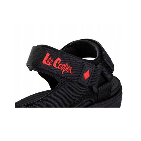 Sandały damskie Lee Cooper Smartstep 36 na rzepy czarne (LCW-22-34-0961LA)