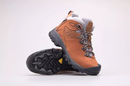 Buty damskie trekkingowe BERGSON  (TEIDE Mid STX Rust)