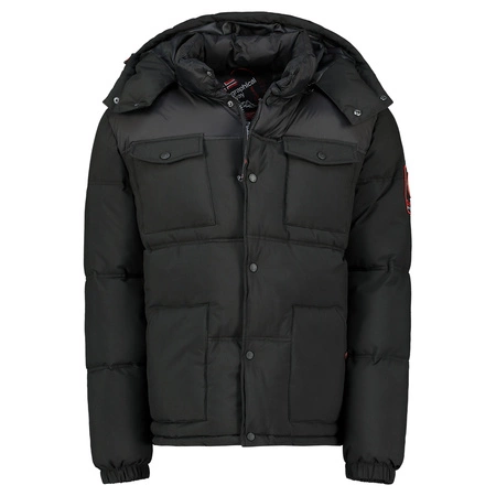 Kurtka męska Geographical Norway BAREDA DB BLACK MEN 096 BLACK (WY3882H/GN-NOIR)