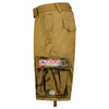 Bermudy Geographical Norway PASTEQUE EO MEN 063 khaki męska (SX1425H/GNO-Kaki)