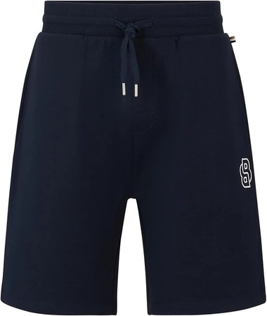 Wyprzedaż - Szorty męskie BOSS Fashion BLU bawełniane granatowe (50515170-403)