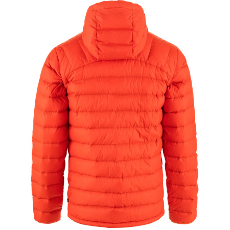 Kurtka puchowa ocieplana męska Fjällräven Expedition Pack Down Hoodie M Flame Orange-UN Blue (F86121-214-525)